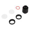 RISK 35mm Bike Front Fork Dust Seal Bike Fork Dust Wiper Kit for Repair Replacement Riding Outdoor