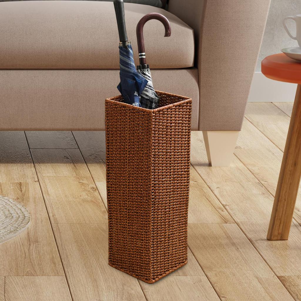 Creative Woven Basket Holder, Modern Design for Hallway And Office Organization