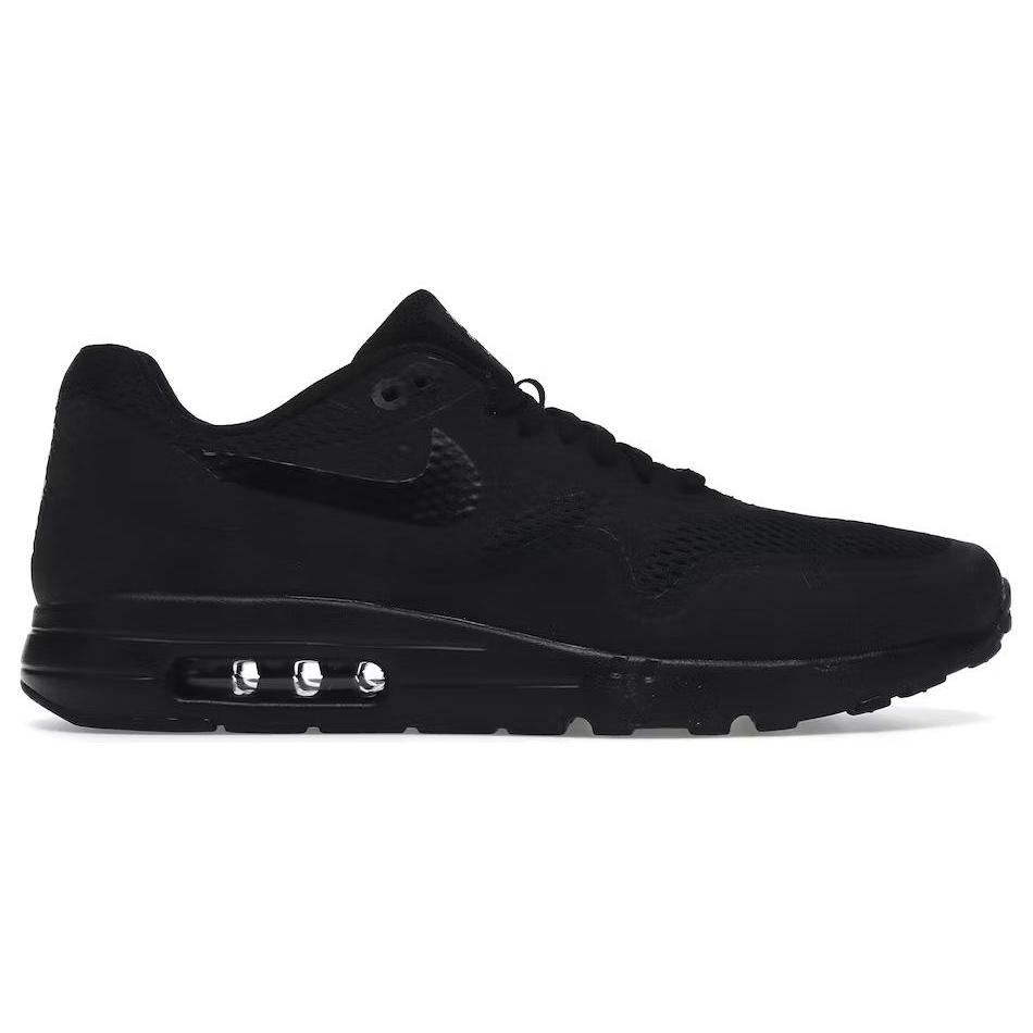 New Nike Air Max 1 Ultra Essential Triple Black 819476-001