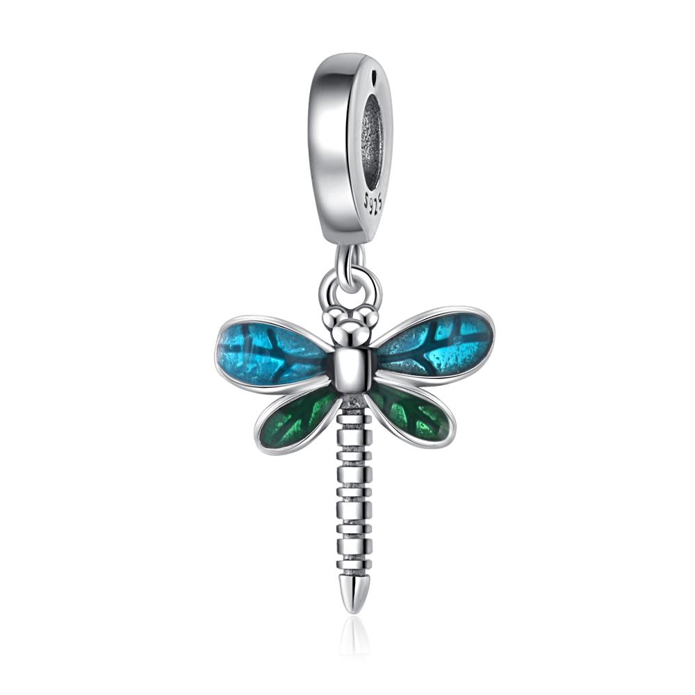 New Inoriginal Copper Variegated Exquisite Butterfly Series Charm Fit Bracelet Necklace Diy Women Jewelry Gift