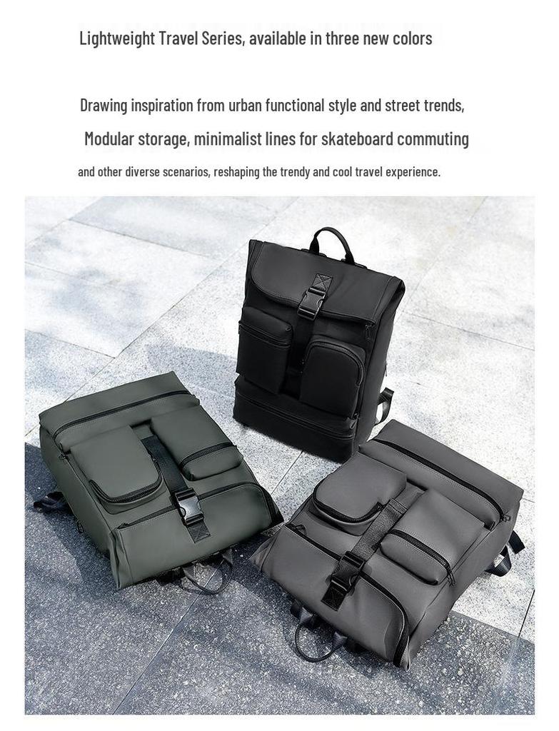 2025 Men's Large Capacity Casual Laptop Backpack for College and Commuting