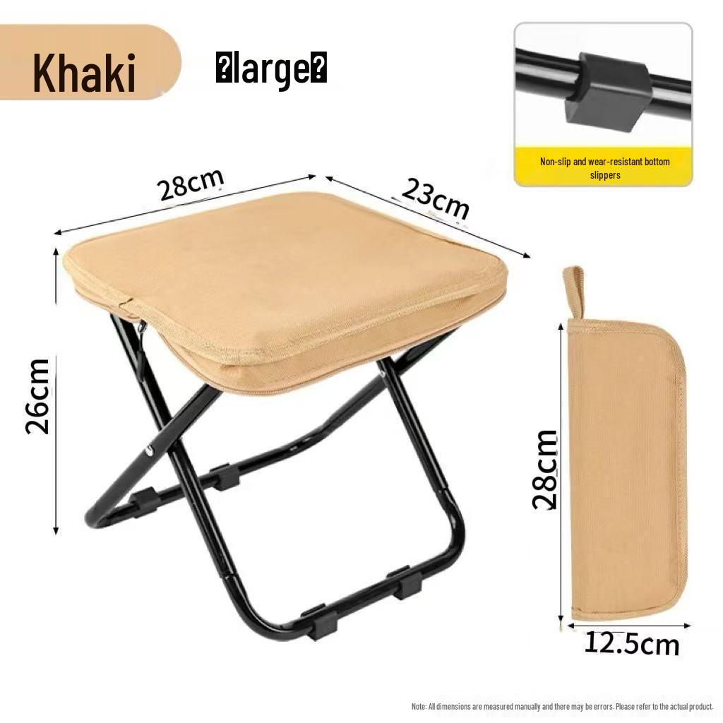 Portable Ultralight Folding Stool: Outdoor Camping Picnic Chair & Handbag