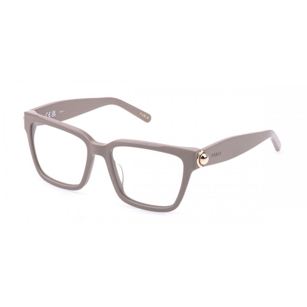 

Furla Unisex Eyeglasses Vfu990 06y1 Shiny Beige Brown/54-20-140