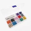 540-Piece 5mm Colored Copper Eyelet Buckles & Grommet Installation Tool Set