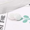 10pcs/bag Beautiful 4-hole Buttons 15/20mm Round Concave Resin Buttons Skirt Blouse Sewing Accessories
