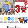 105PCS Super Wings Themed Balloon Arch Kit Boy Birthday Party Deco Blue Yellow Globos Set Birthday Supplies Baby Shower Kids Toy
