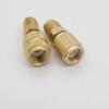 1pcs Brass Adapter 5/16 SAE F Quick Couplers To 1/4 SAE M Flare 5/16 M To 1/4 SAE For R410 R32 R22 Air Conditioning Adapter