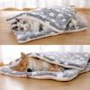 Pet Cushions Thickened Autumn and Winter Warm Cat Dog Cushion Non-slip Blanket Seat Cushion