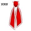 Gift Wrapping Decorative Bows Christmas Wreath Ribbon Bow Tie, Hanging Ornament, Farmhouse Garland Wall Ornaments Bowknot for Holiday Home Garden