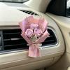 Pocket Rose Artificial Flowers Gift Packaging Mini Bouquet Long-Lasting No Wither Flower for Valentine’s Day Birthday
