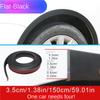 Universal Fender Flares Car Wheel Arches Wing Expander Arch Eyebrow Anti-collision Strips Mudguard Lip Protect Cover Accessories
