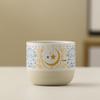 Taza de Café de Porcelana Hueso OLOEY Estrella Luna con Cordón