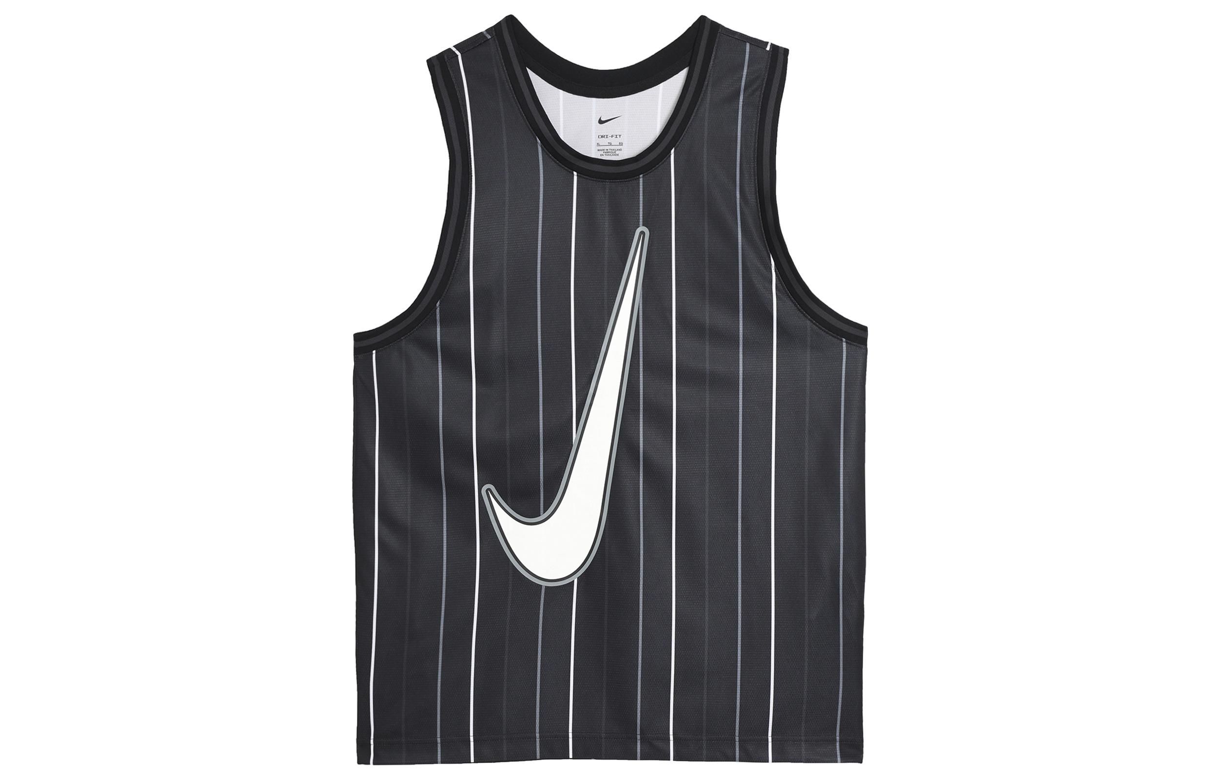 Мужская баскетбольная майка Nike Черная DX0436-010 XS