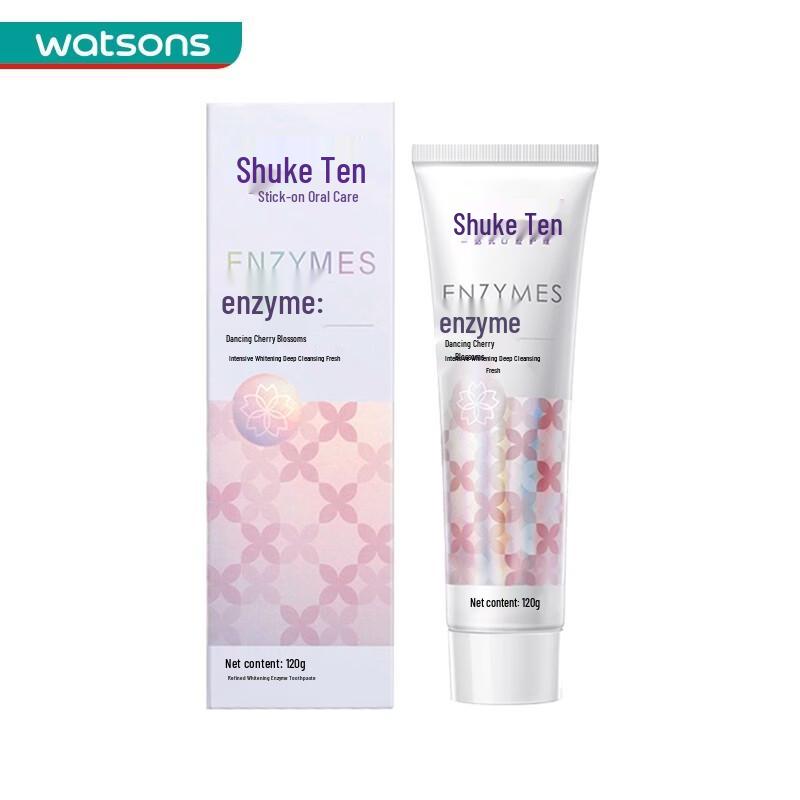 Shuke Dancing Cherry Blossom Whitening Enzyme Toothpaste