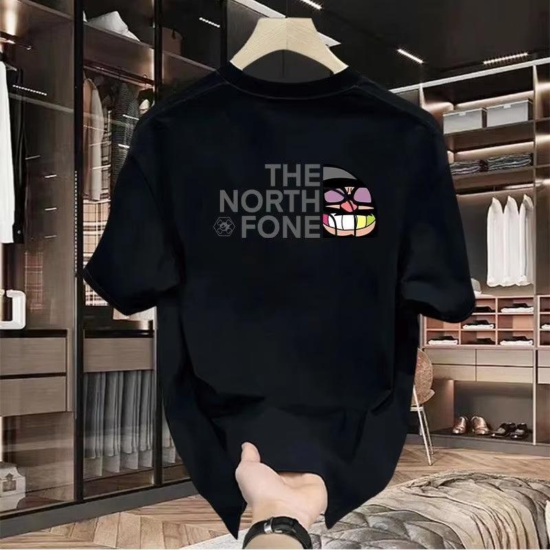 

Весна и Лето Новая Ретро Надпись Логотип Ручная роспись Граффити Забавный Принт Круглый Вырез Мужская Женская Повседневная Футболка с Коротким Рукавом 4XL