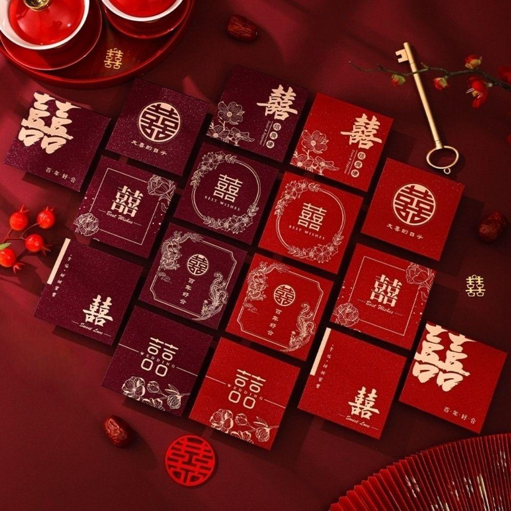 Chinese Horse Year Mini New Year Red Envelope Hot Gold Lucky Red Bag  Children