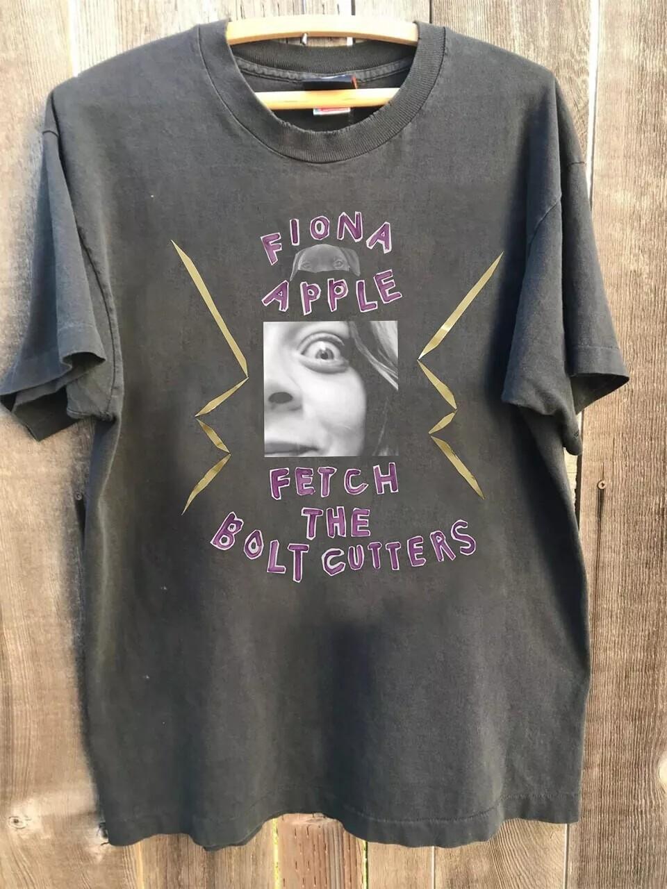 New Fiona Apple Fetch The Bolt Cutters Graphic Charcoal Unisex Tshirt S
