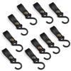 Suli Portable S-Shaped Leather Outdoor Utility Hooks