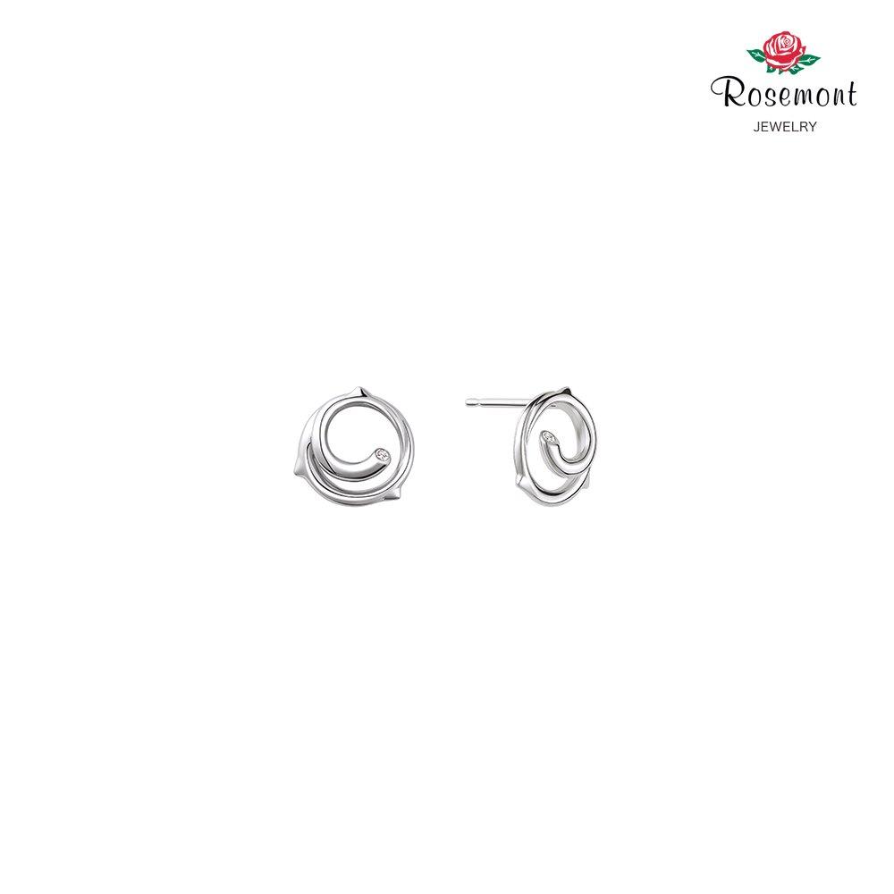 [Rosemont] Silver Earrings Ra0113