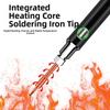 Cordless USB Soldering Iron 3 Temperature Settings Manual Operation Electric Iron Solder Dual-Use Function