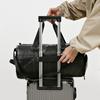 Fashionable Large-capacity Carry-on Luggage Bag, Travel Bag with Dry and Wet Separation and Shoe Compartment, Fitness Bag with Pull Handle