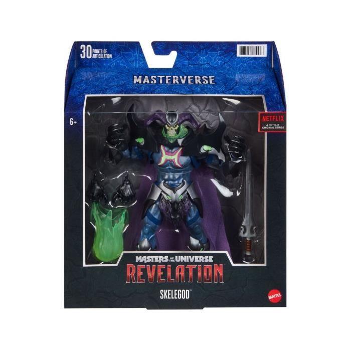Figurine - Mattel - Skelegod - 23 cm - Les Maîtres de l'Univers - Mixte