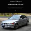 BMW 3 Series E46 Headlight Lens Cover & Housing for 318i, 320i, 325i