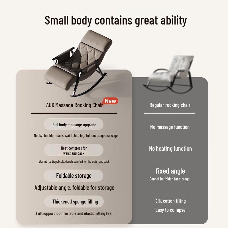 AUX Multifunctional Kneading Massage Chair with Heat