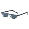 Unisex New Fashion Strange Mosaic Sunglasses Outdoor Driving Travel Fashion Dress Up Party Glasses UV Protective Sunglasses