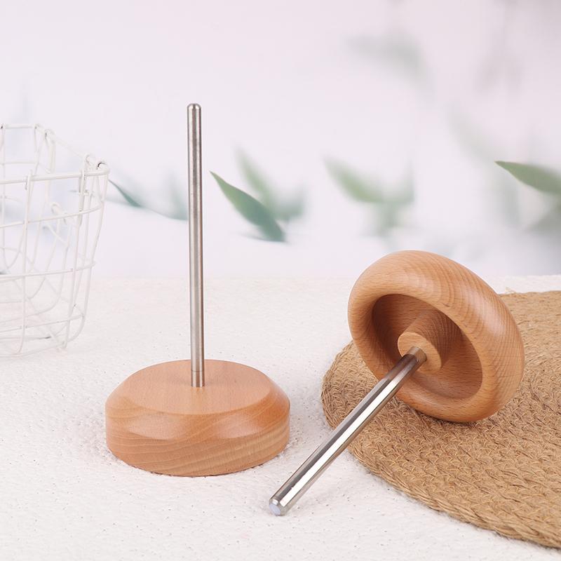 Bead Spinner 2 Curved Spinning Beading Bowl Stringing Bead Loader Manual Wood String Seed Bead Spinner Quickly Jewelry Making