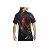 Nike Printed Pattern Crew Neck Straight Cut Short Sleeve T-Shirt Men Tops Black DN0711-010