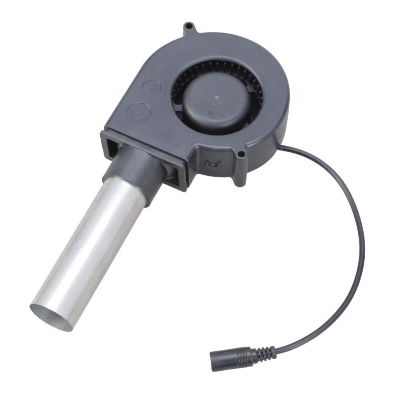 97mm Air Blower with USB Variable Speed Controller for Camping Outdoor Barbecues Fire Bellow Camping Cooking Accessories