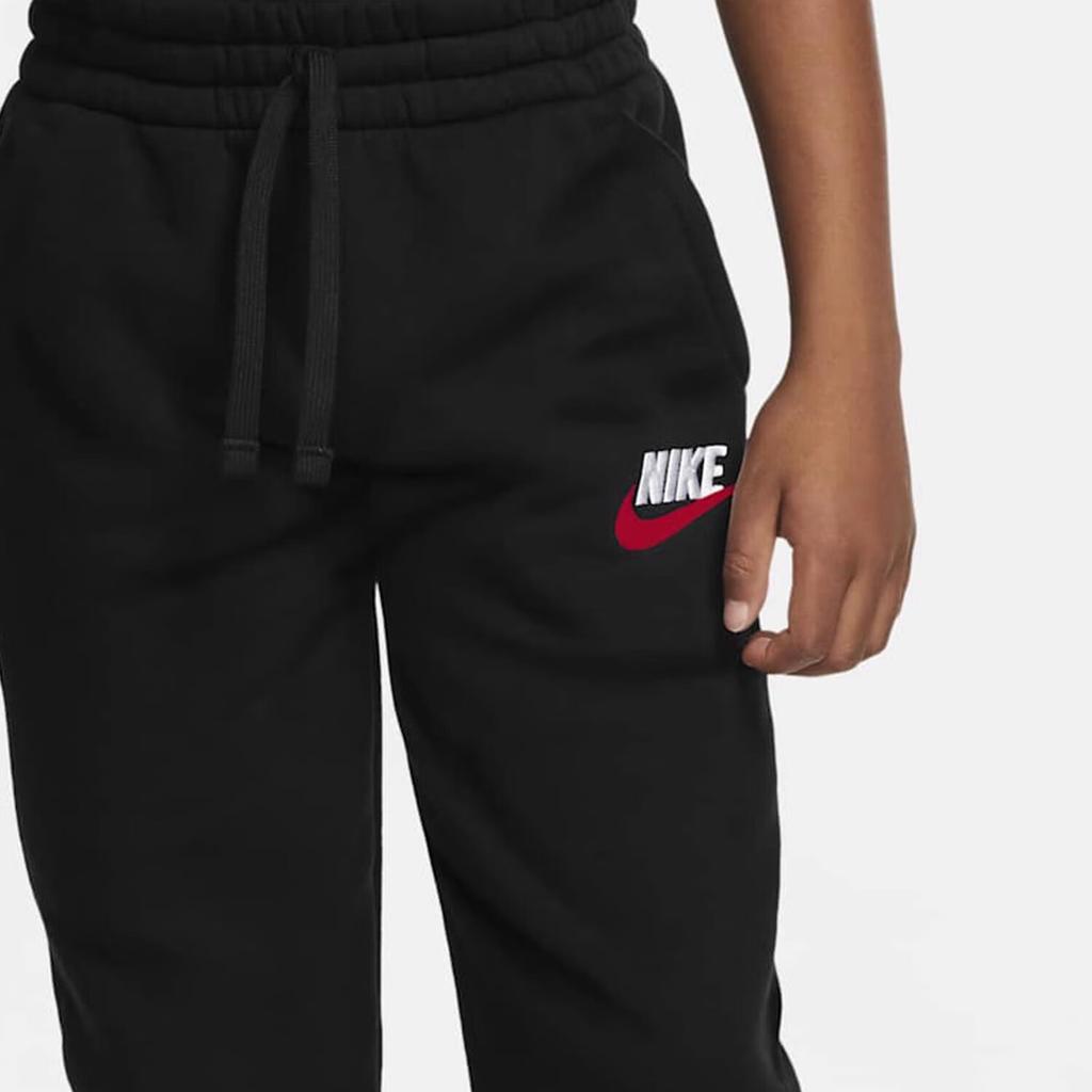Nike Knitted Sports Pants Fashion Comfortable Skin-Friendly Soft Kids bottoms Black CI2911-013