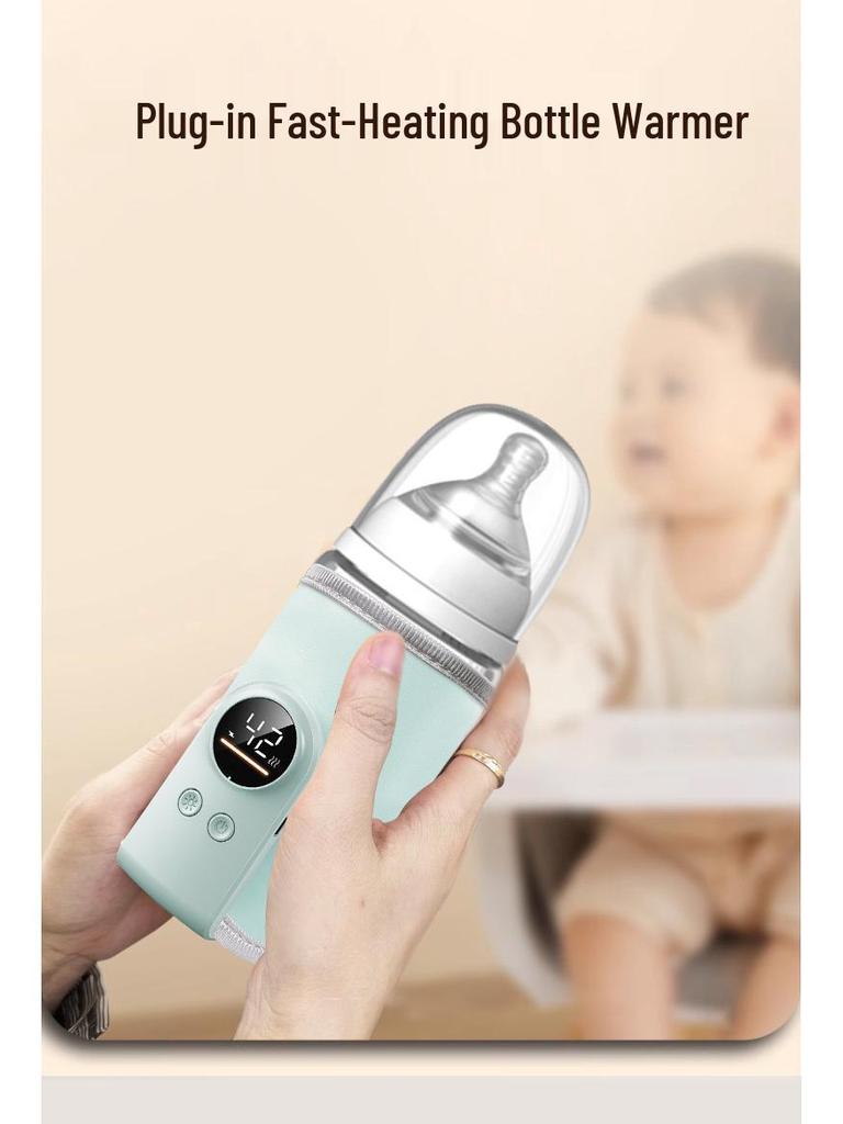 USB Rechargeable Smart Baby Bottle Warmer with Constant Temperature