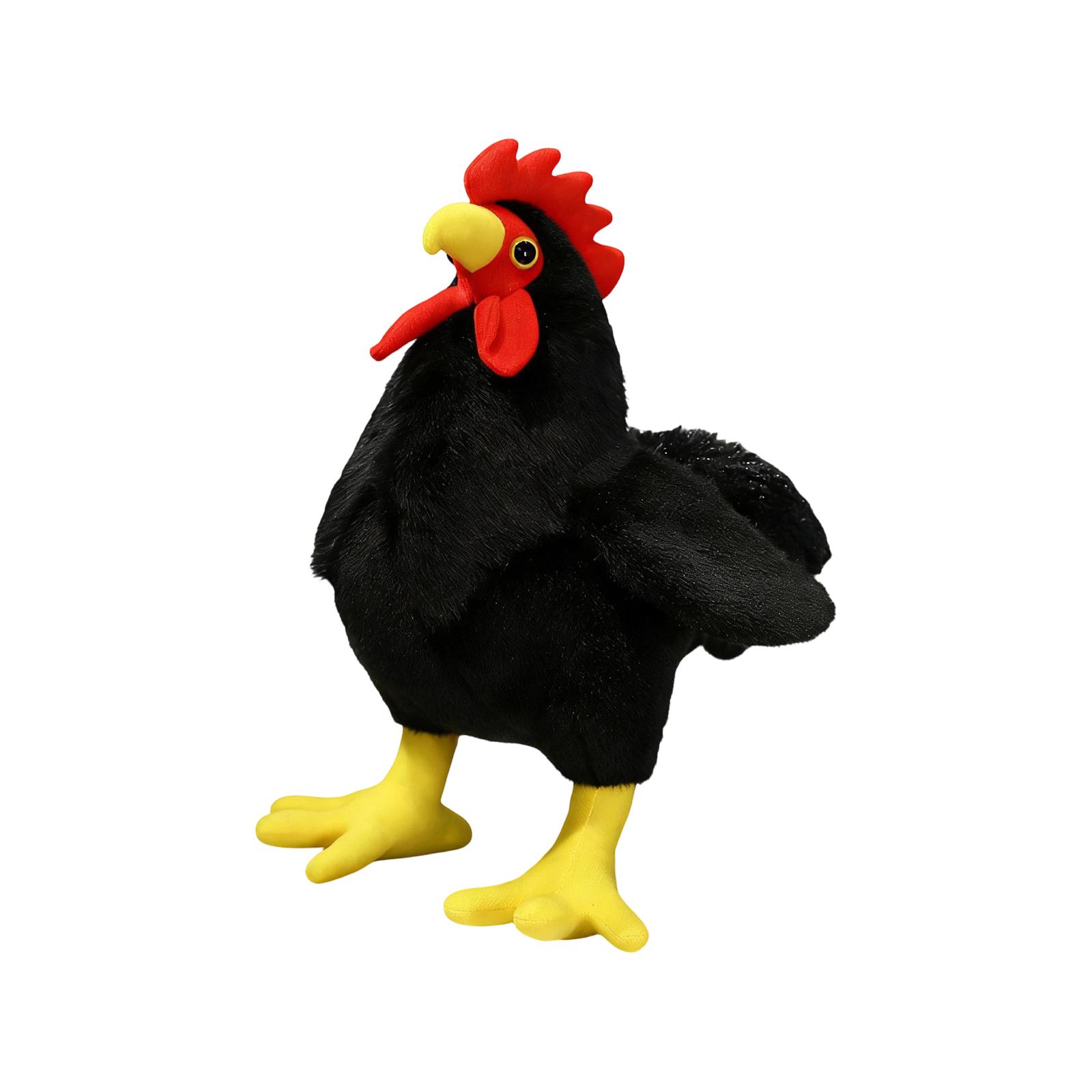 

Realistic Rooster Plush Toy, Cute Little Chick Doll, Children s Toy Gift One Size