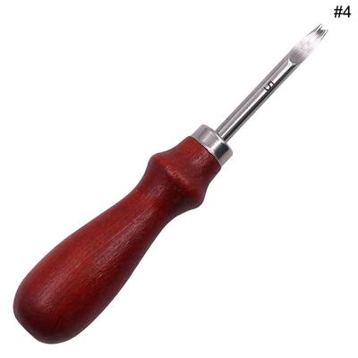 1 st 0,8/1,0/1,2/1,5 mm Läderkantfasare Skärande Fasningskniv Skärande Hand