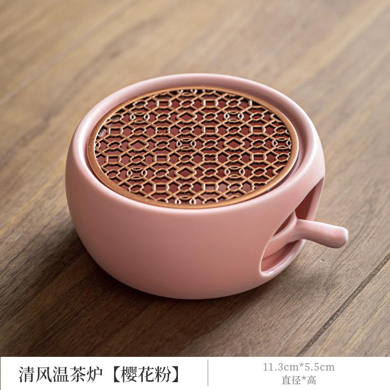 

Brown Ceramic Wax Melt Burner Aromatherapy Oil Diffuser Wax Burner Fragrance Diffuser Palo Santo Burnercandle holder Roast Oven