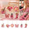 Acrylic Hanging Charm Pendant for Bags, Keys and DIY Decoration