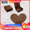 Romantic Heart Wooden Puzzle W/ Gift Box Romantic Love Jigsaw Puzzle for Him Her Valentines Anniversary Wedding