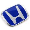 For Honda Civic Accord City CRV Jade Fit Odyssey Hybrid Red Black Blue Interior  Car Steering Wheel Emblem H-Sticker CB0