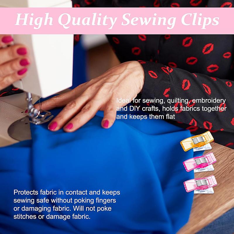 80/4/20 Stück Nähklammern Bunt Vielseitig Kunststoff Basteln Häkeln Stricken Sicherheit Kleidung Farbige Bindeclips Büroklammern