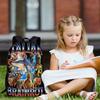 Cartoon Printing Casual Shoulder Bag Junior High School Students Large Capacity Backpacks