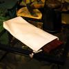 DUCKNOT Solo Table Case, No. 8 Canvas Storage Case, A4 Bifold, Made in Japan (Beige)