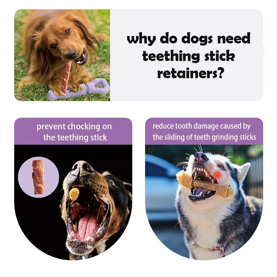 Dog Chew Stick Holder, Anti-Choking Teething Toy for Dogs
