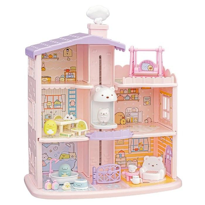 Takara Tomy Sumikko Gurashi Sticky Sumikko Rotating Shirokuma Elevator 3-Story Sumikko House One Size