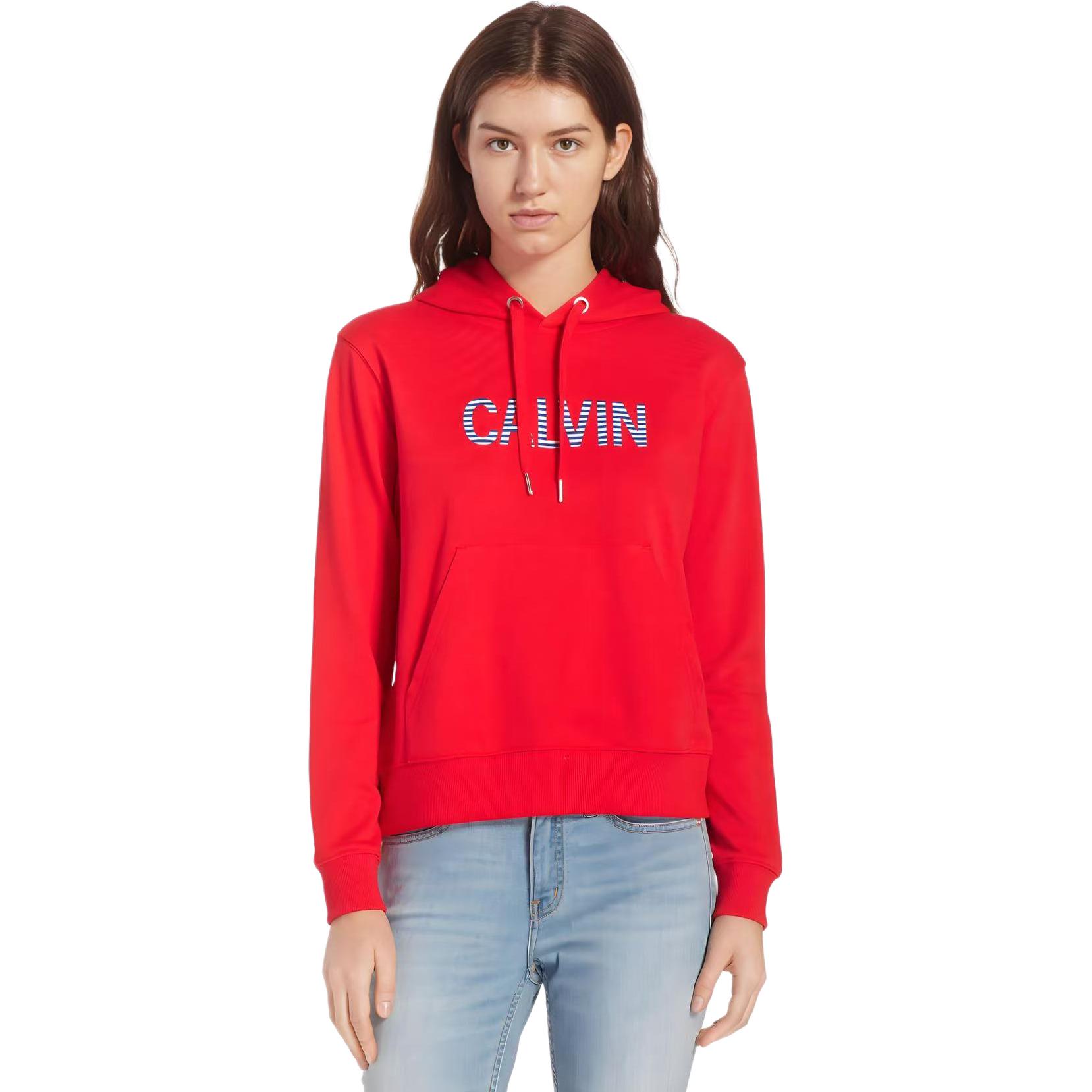

Calvin Klein Casual Fashion Simple Solid Color Hoodie Women hoodies J210685 M