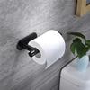 No Punching Self Adhesive Towel Holder Simple Plastic Toilet Roll Paper Holder Bathroom Kitchen Wall Storage Stand Home Decor