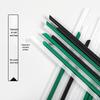 Qiwei Disposable Thin Extended Plastic Straws