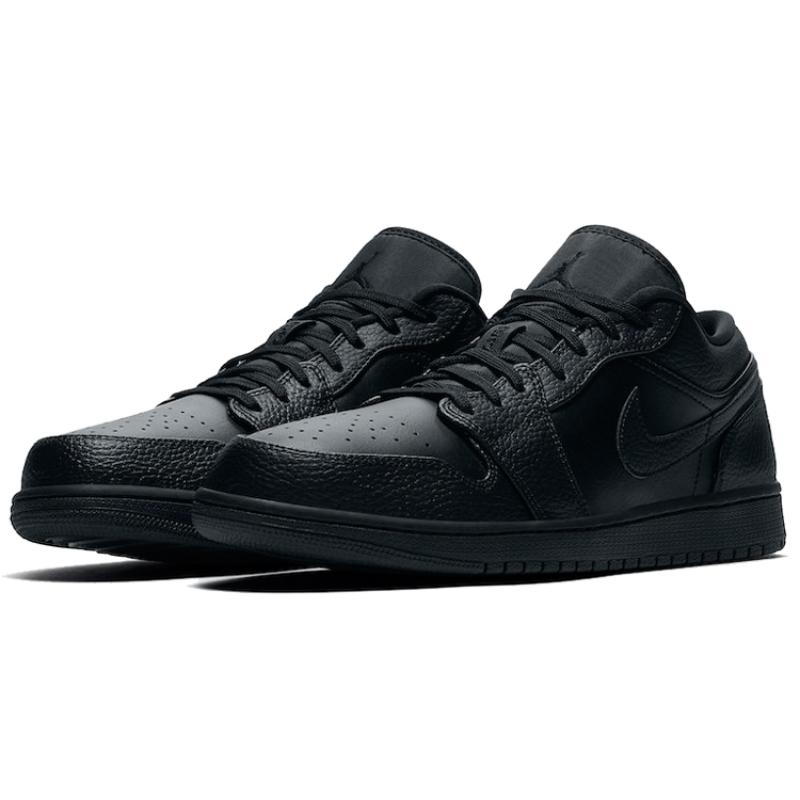 Air Jordan 1 Low 'Triple Black' Jordan 553558-091