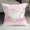 Sanrio Cute Girly Pillowcase HelloKitty Cinnamon Dog Pillowcase Kawaii Room Decoration Home Living Room Sofa Cushion Cover